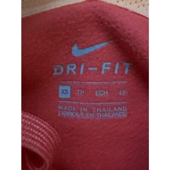 Nike Womens Just Do It Orange Hoodie XS Like New - Picture 5 of 5